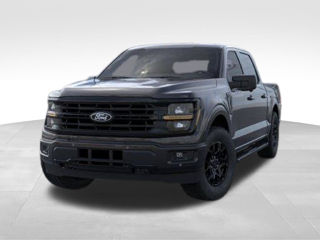 New 2026 Agate Black Metallic Ford XLT image 2