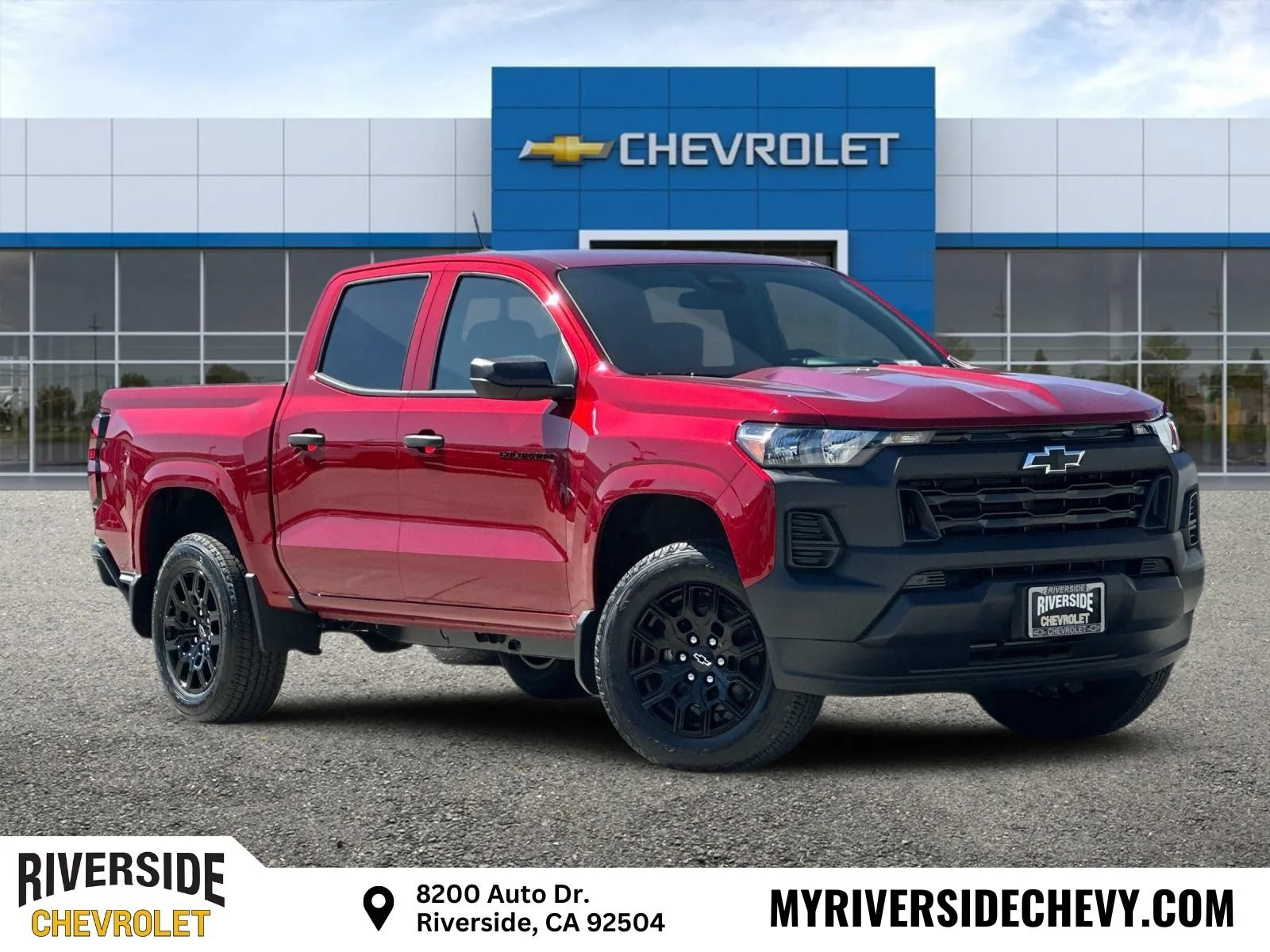 New 2026 Radiant Red Tintcoat Chevrolet WT image 1