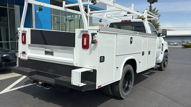 New 2024 Summit White Chevrolet Work Truck image 2