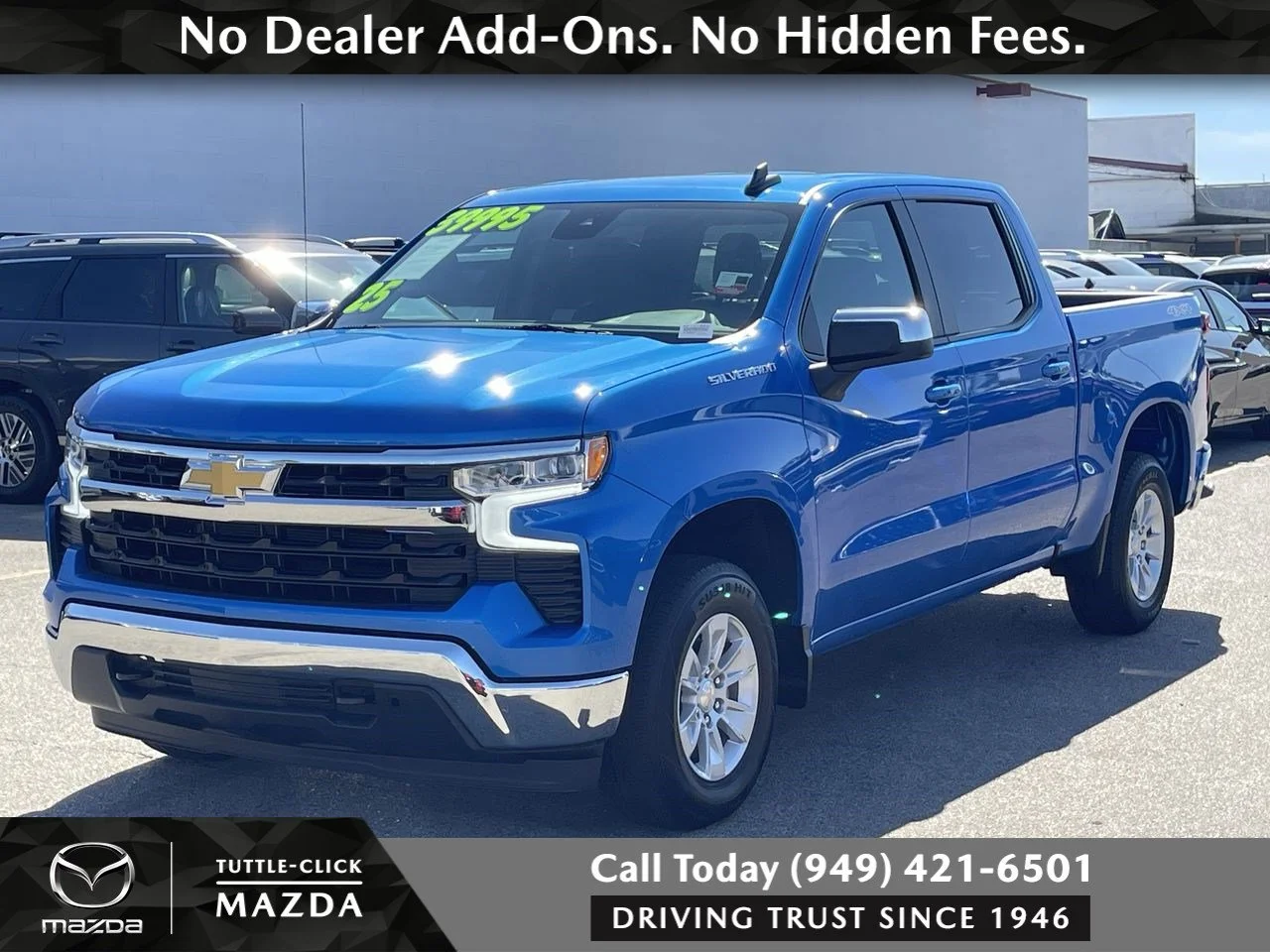 Used 2025 Riptide Blue Metallic Chevrolet LT image 12