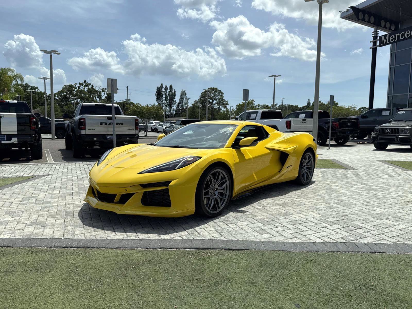 Used 2025 Competition Yellow Tintcoat Metallic Chevrolet Z06 image 12