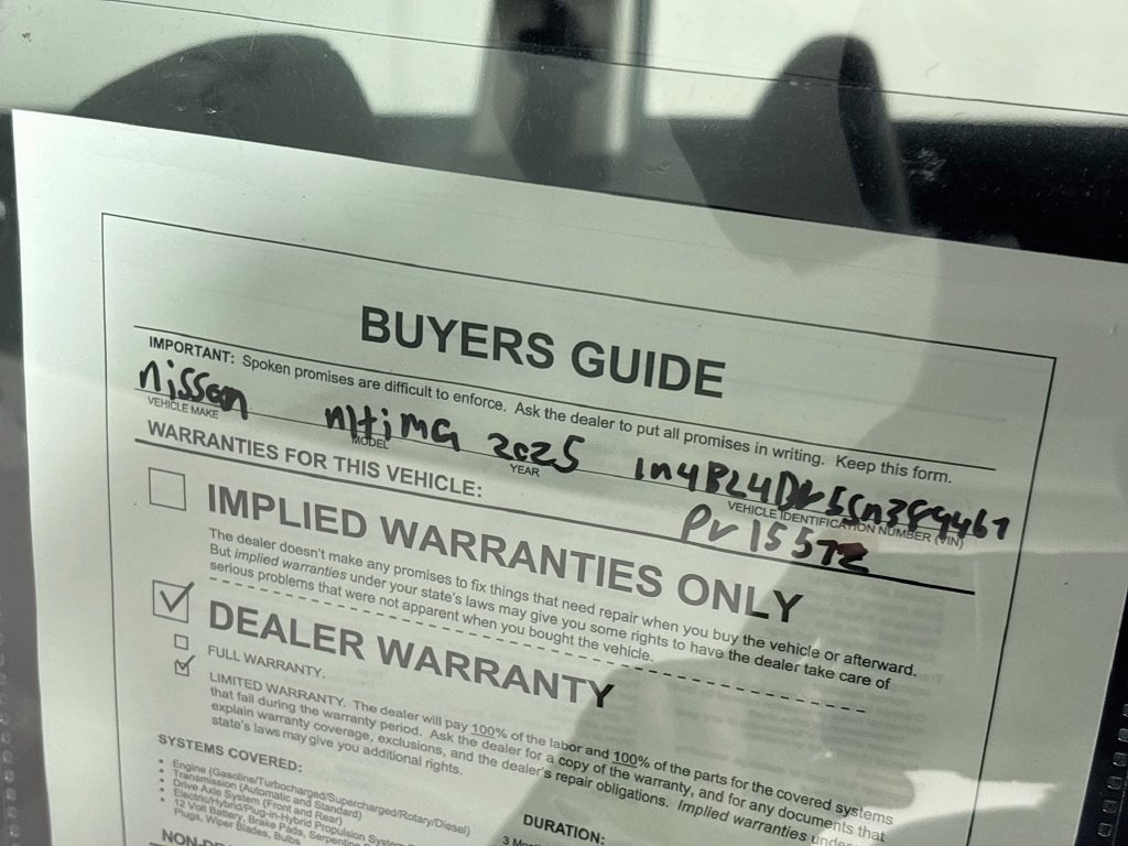Used 2025 Gun Metallic Nissan 2.5 SV image 23