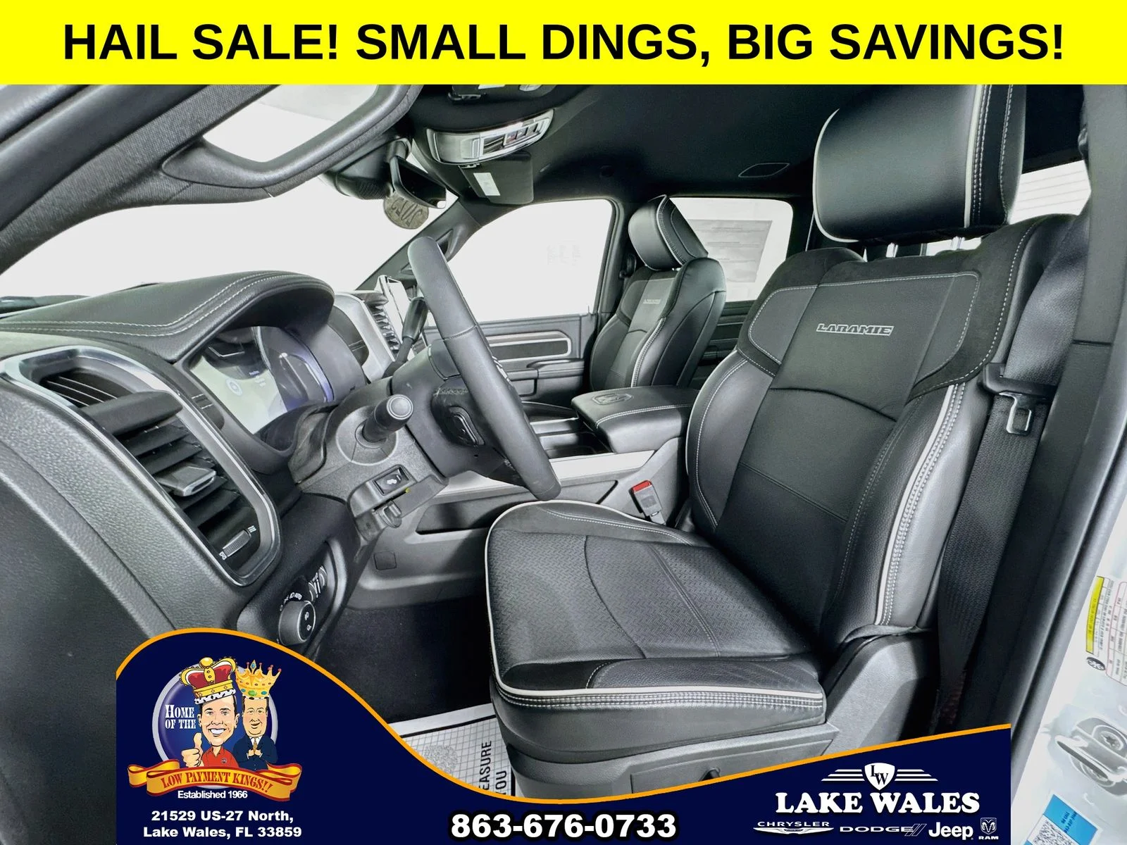 Used 2025 White Ram Laramie image 21