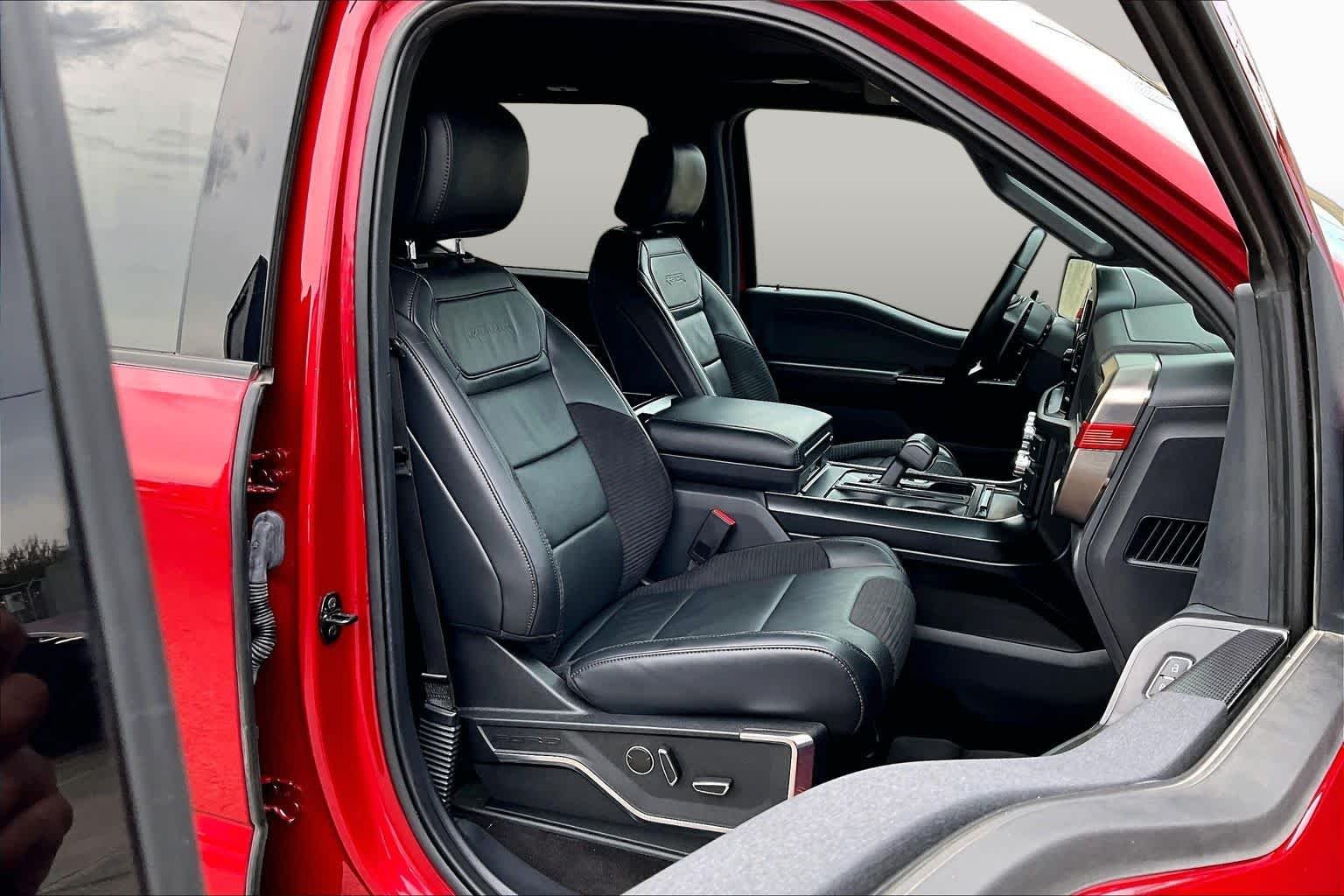 Used 2021 Rapid Red Metallic Tinted Clearcoat Ford Raptor image 9