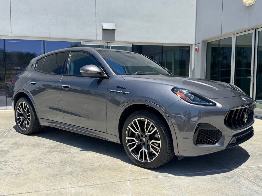 Certified Used 2023 Grigio Lava Metallic Maserati Modena image 1