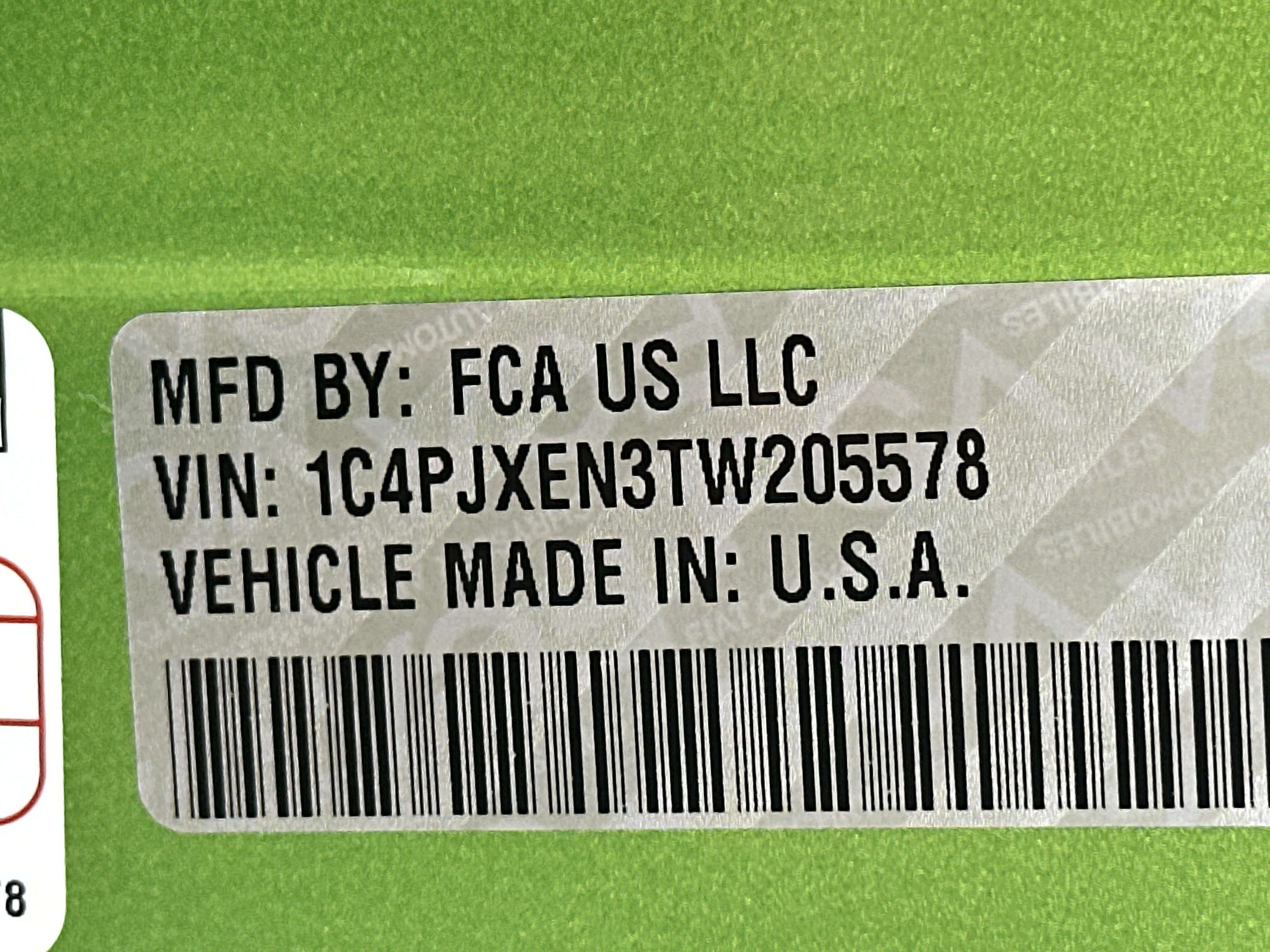 New 2026 Mojito Clear-Coat Exterior Paint Jeep Sahara image 31