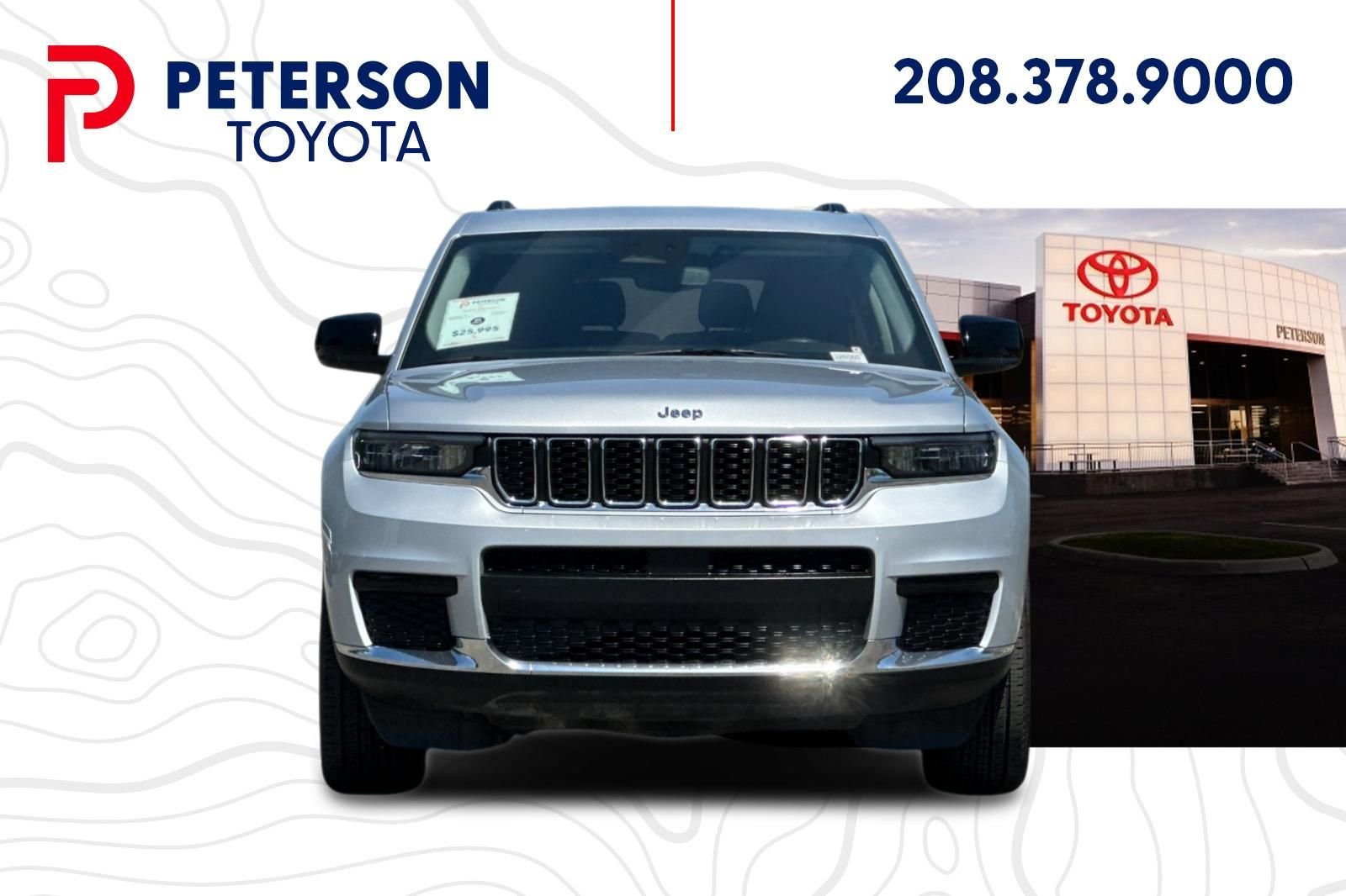 Used 2023 Silver Jeep Laredo image 8