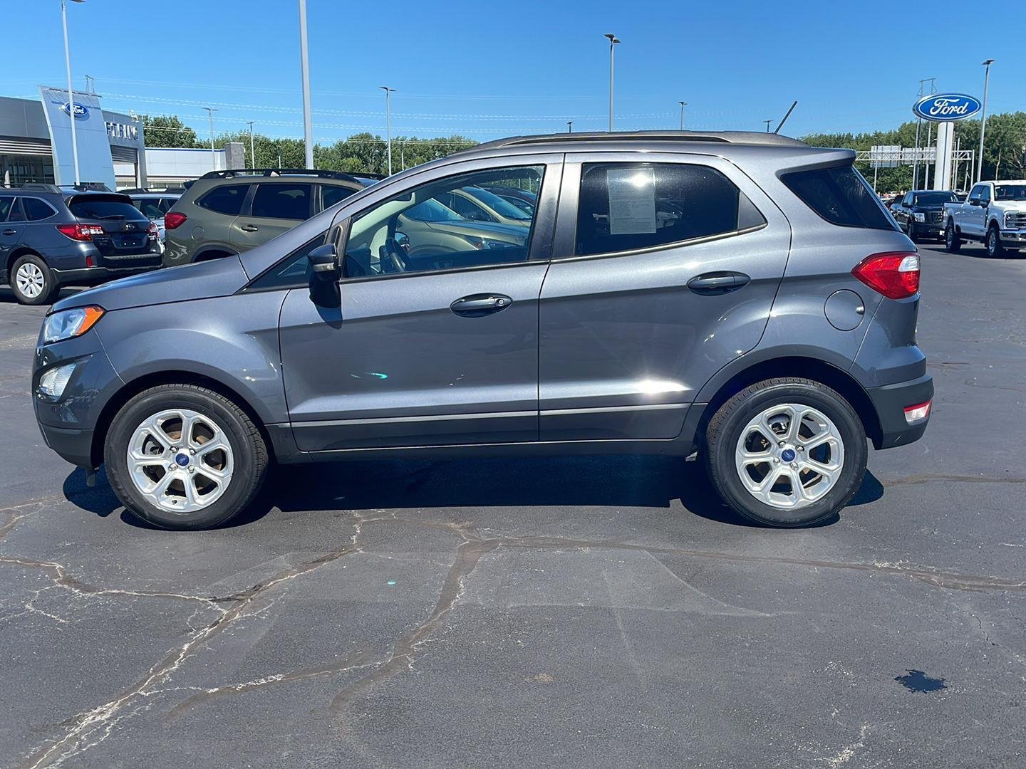 Used 2021 Ford EcoSport SE with VIN MAJ3S2GE7MC422975 for sale in East Peoria, IL