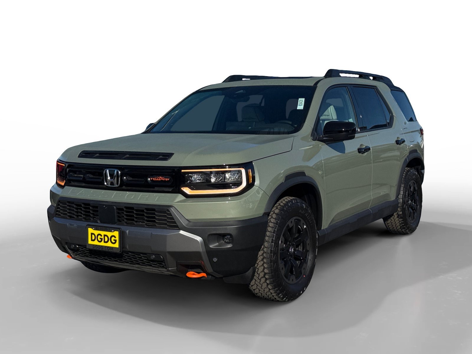 New 2026 Ash Green Metallic Honda TrailSport Elite image 1