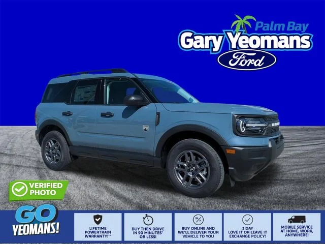 New 2026 Azure Gray Metallic Tri-Coat Ford Big Bend® image 1