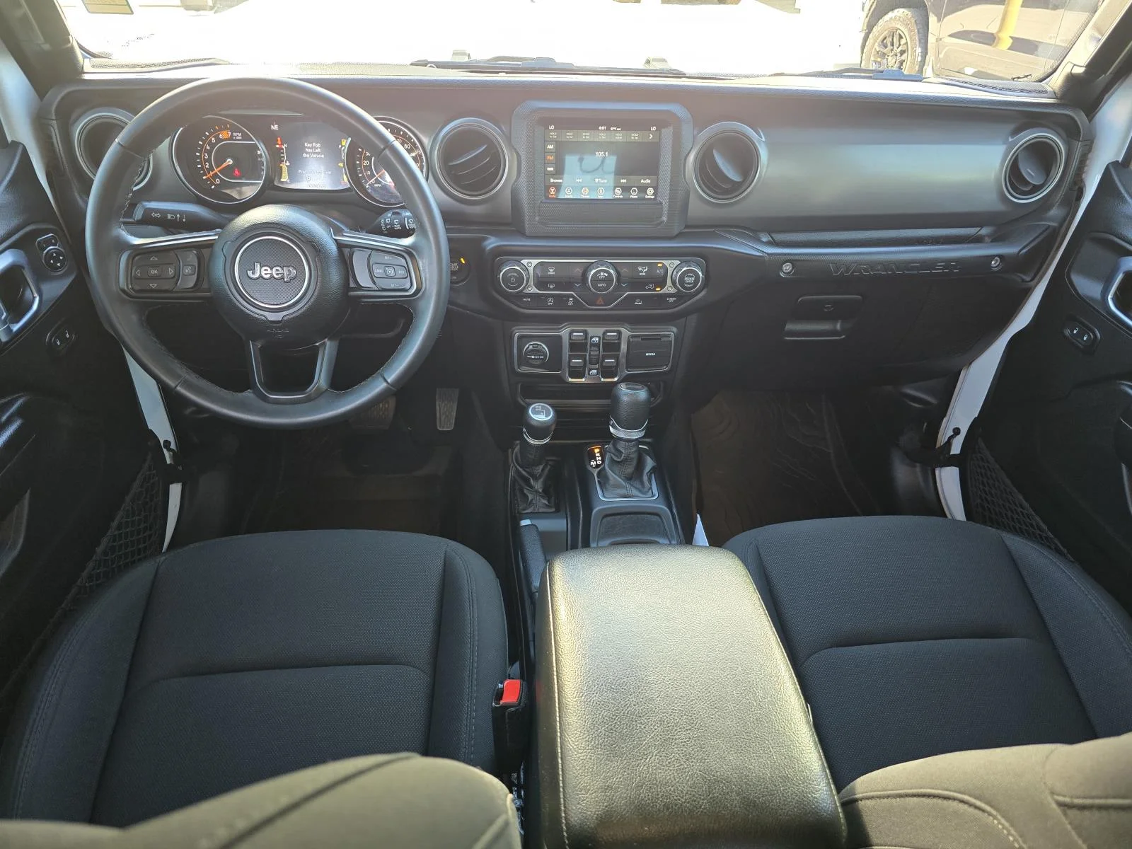 Used 2021 Bright White Clearcoat Jeep Unlimited Sport S image 11