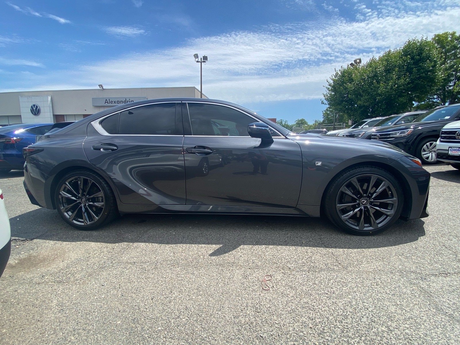 Used 2022 Gray Lexus 350 F SPORT image 2