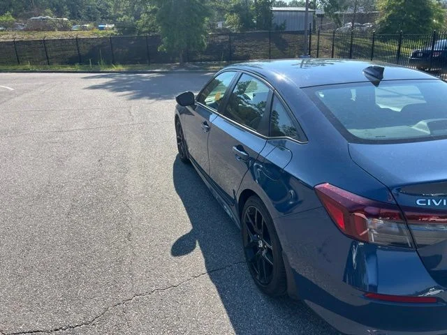 Certified Used 2025 Blue Honda Sport image 2