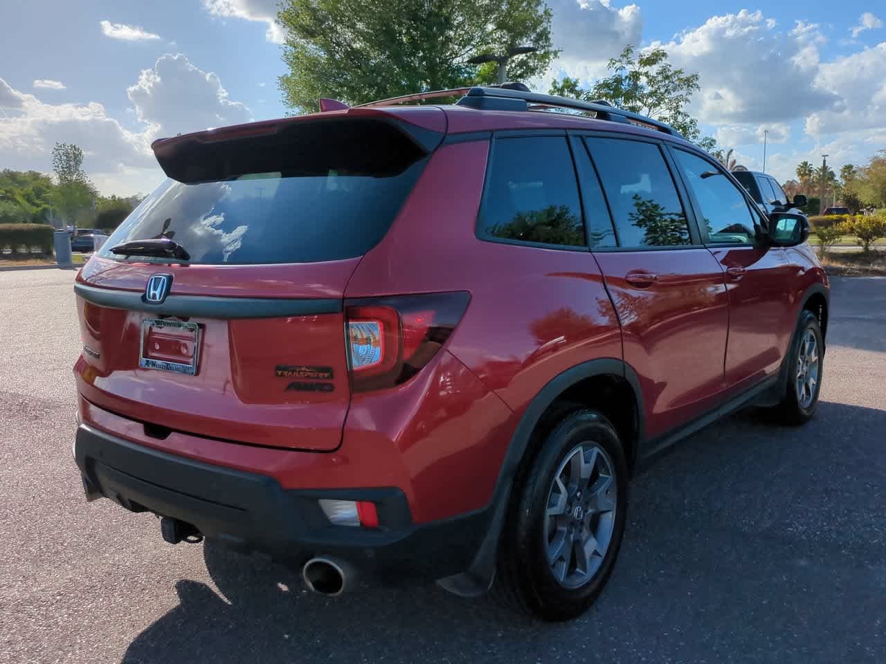 Used 2023 Radiant Red Metallic II Honda TrailSport image 6