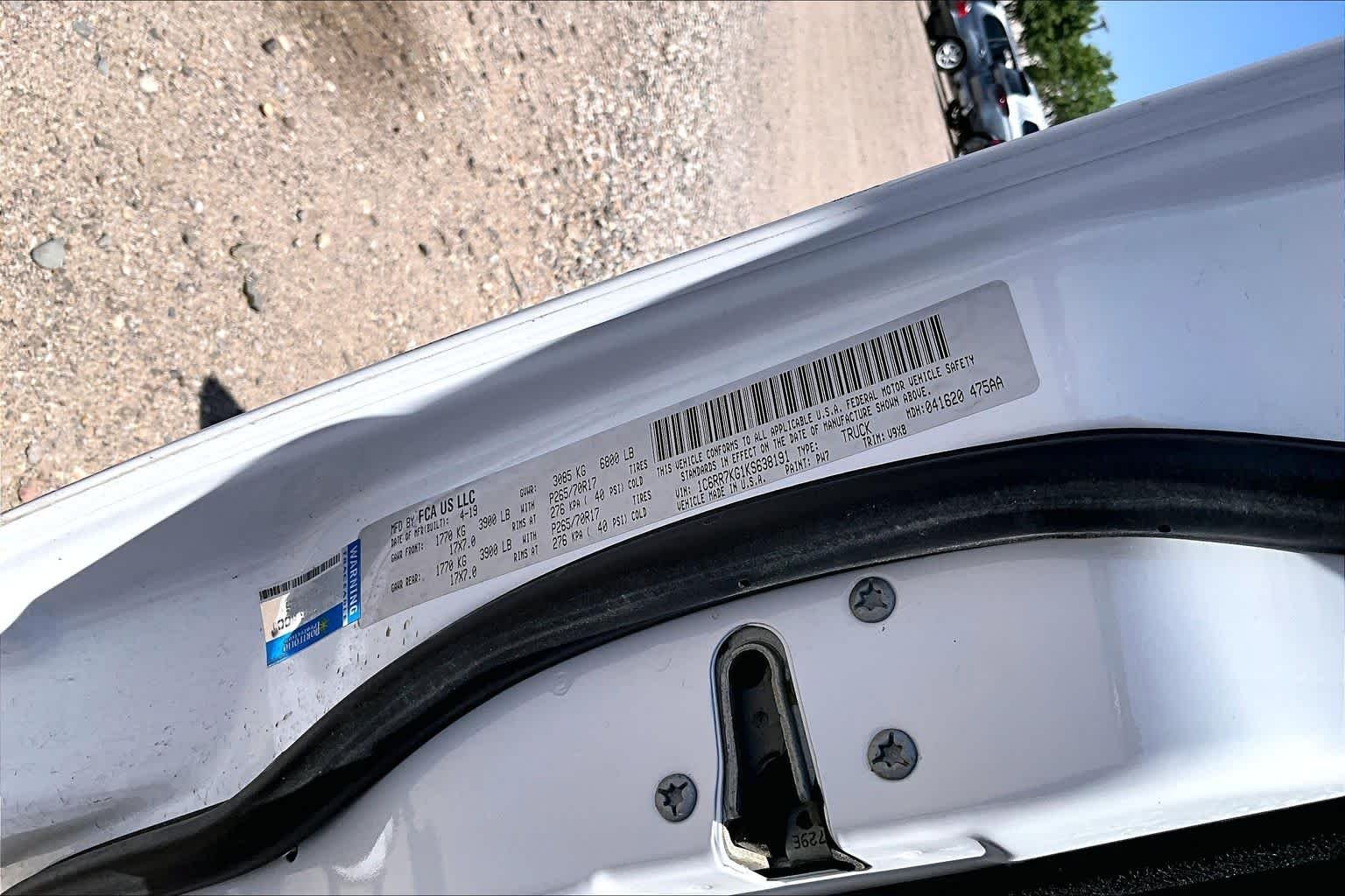 Used 2019 Bright White Clearcoat Ram Tradesman image 30
