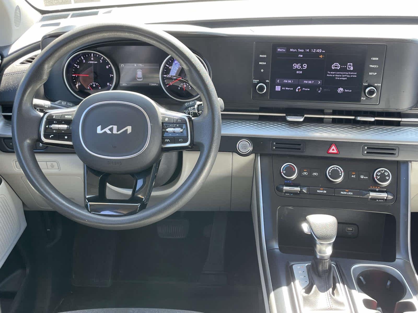 Certified Used 2022 Silky Silver Kia LX image 2