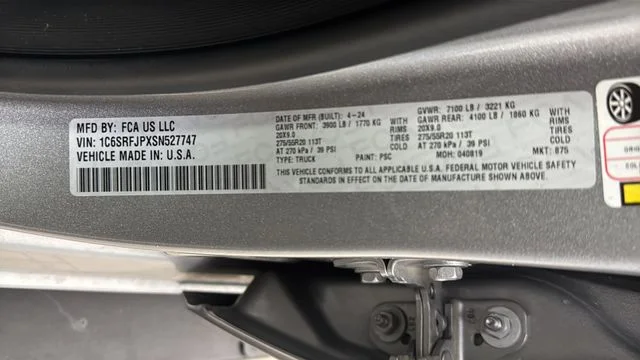 Used 2025 Billet Silver Metallic Ram Laramie image 29