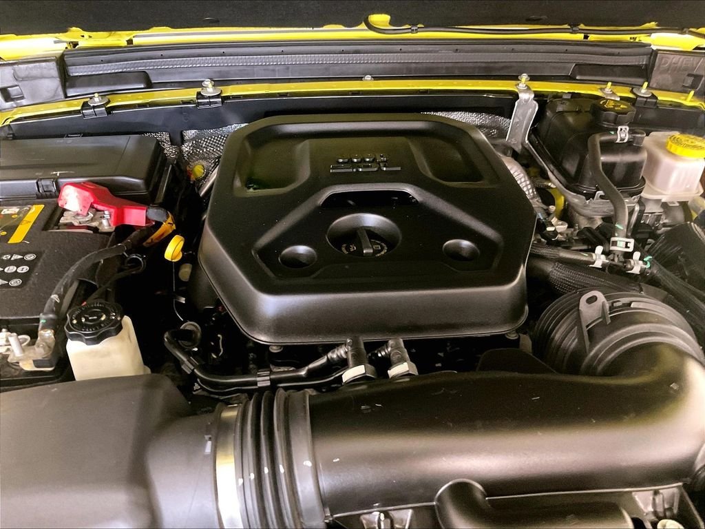Used 2024 Yellow Jeep Sahara 4xe image 34