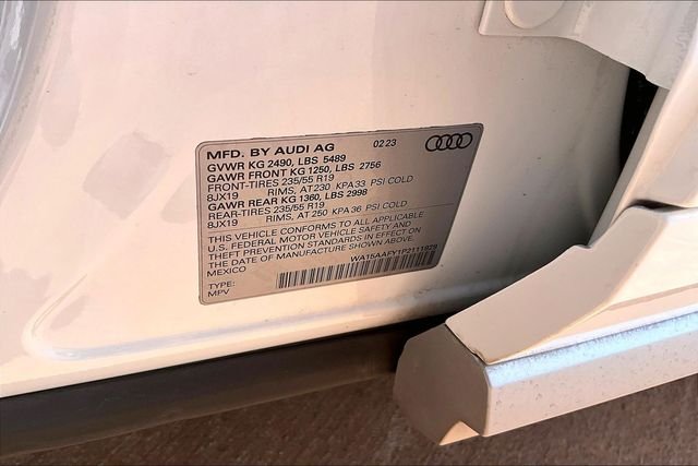 Used 2023 White Audi 45 S line Premium Plus image 35
