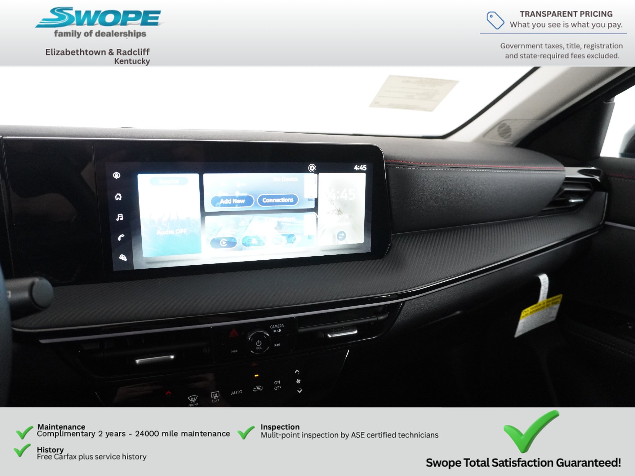 Used 2025 Arctic Ice Blue Metallic/Super Black Nissan SR image 25