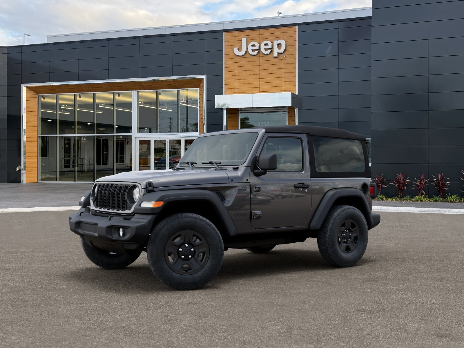 New 2026 Granite Crystal Metallic Clear-Coat Exterior Paint Jeep Sport image 28