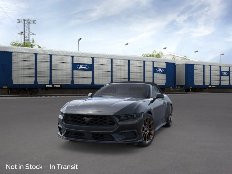 New 2026 Shadow Black Ford EcoBoost® Premium Convertible image 2