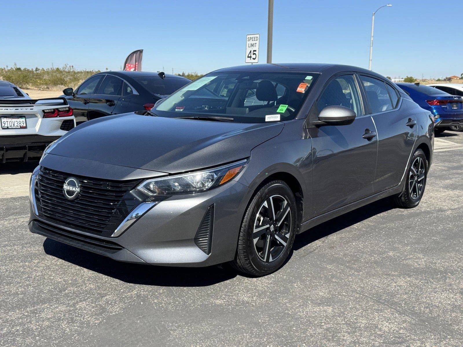 Used 2024 Gun Metallic Nissan SV image 3
