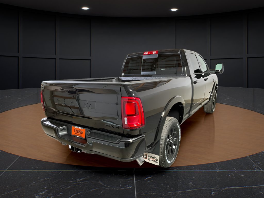 New 2027 Diamond Black Crystal Pearl-Coat Exterior Paint RAM Laramie image 5