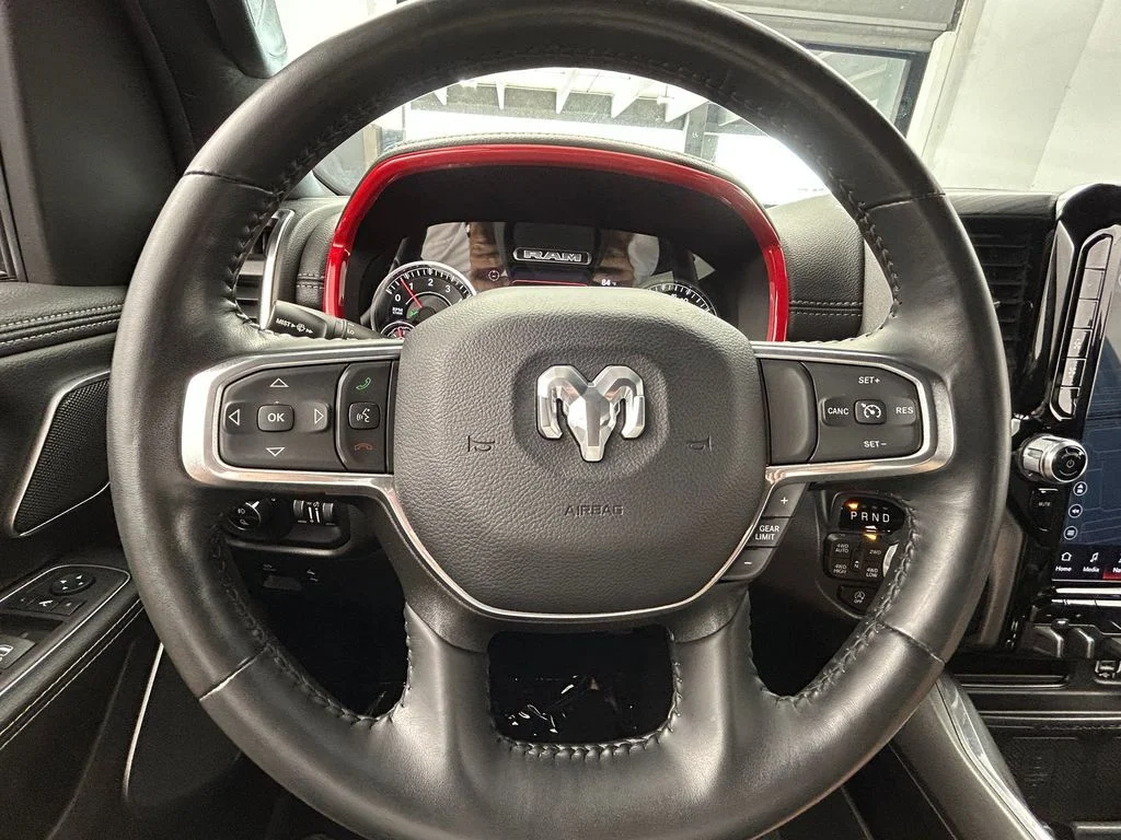 Used 2023 Flame Red Clearcoat Ram Laramie image 26