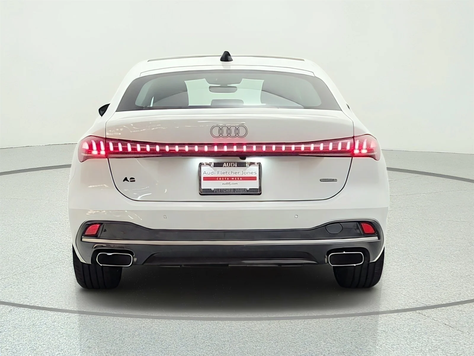 Used 2025 Glacier White Metallic Audi Premium Plus image 6