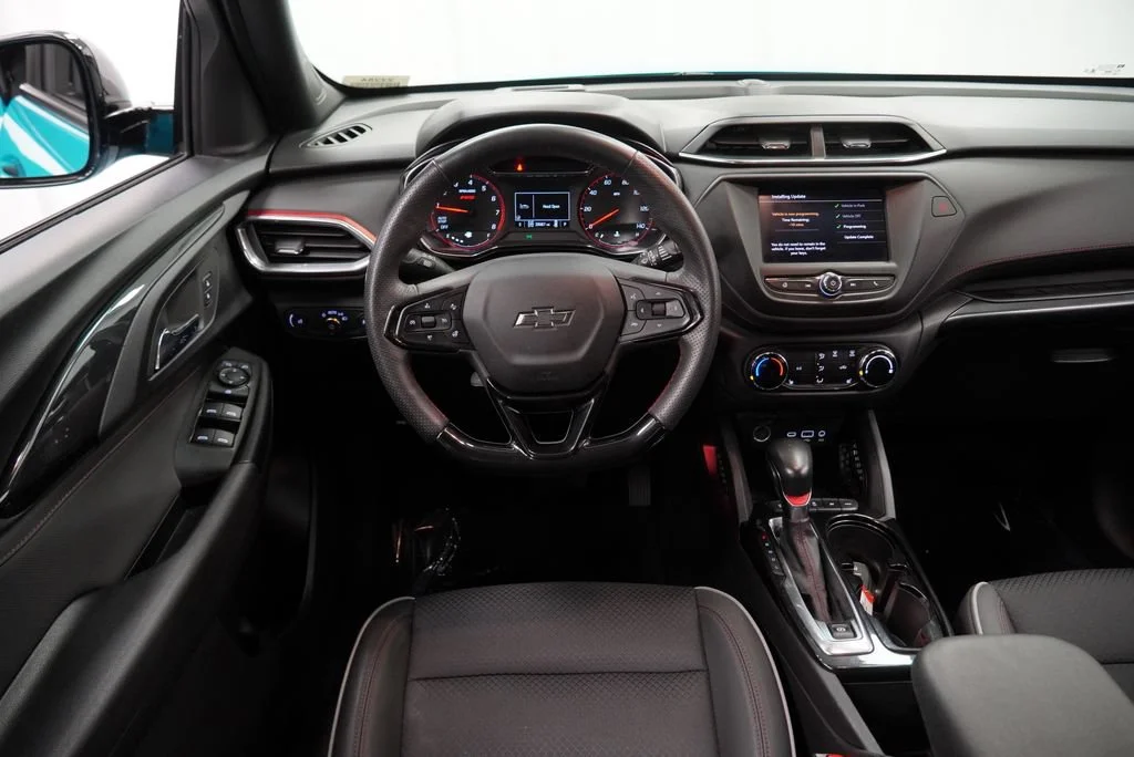 Certified Used 2022 OASIS BLUE Chevrolet RS image 12