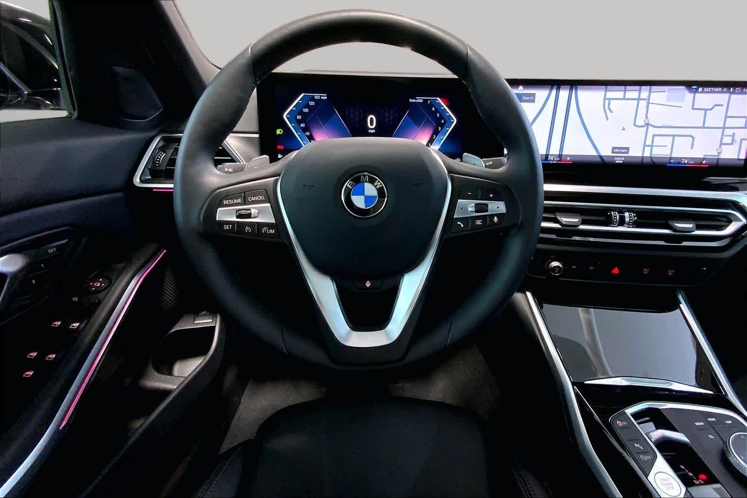 Used 2024 Black Sapphire Metallic BMW 330i xDrive image 5