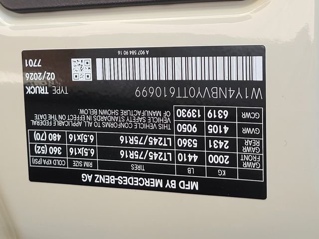 New 2026 Pebble Gray Mercedes-Benz Cargo 144 WB image 23