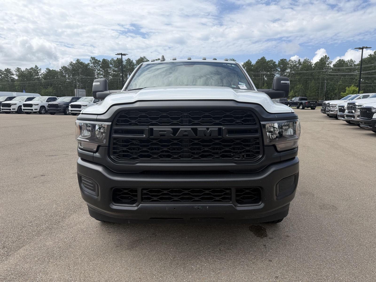 Used 2024 Bright White Clearcoat Ram Tradesman image 2