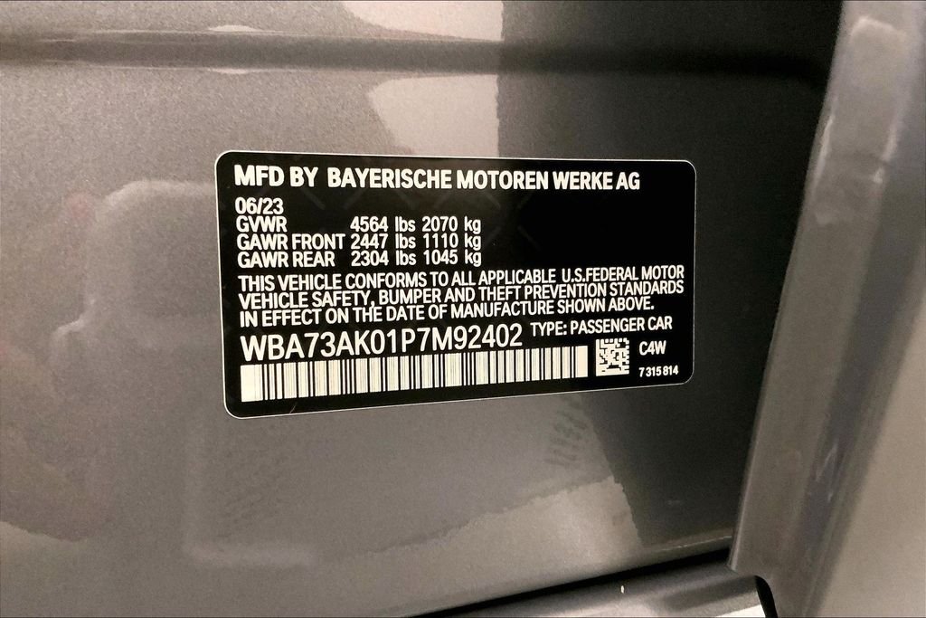 Certified Used 2023 Skyscraper Grey Metallic BMW  image 32