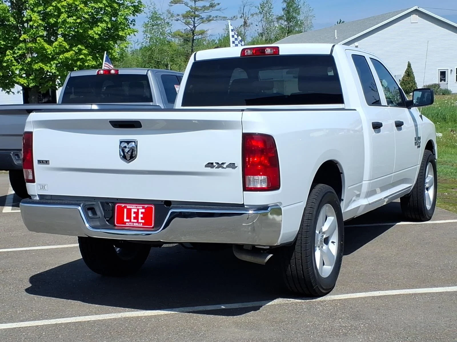 Used 2024 Bright White Clearcoat Ram SLT image 6