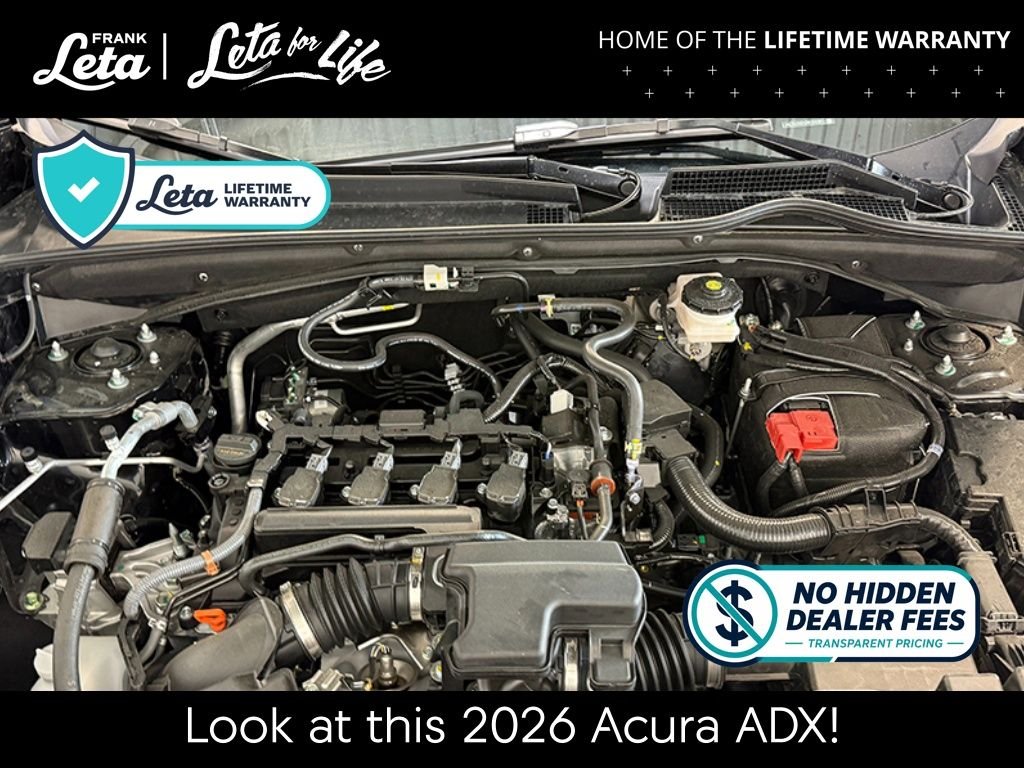 New 2026 Crystal Black Pearl Acura w/A-Spec Package image 14