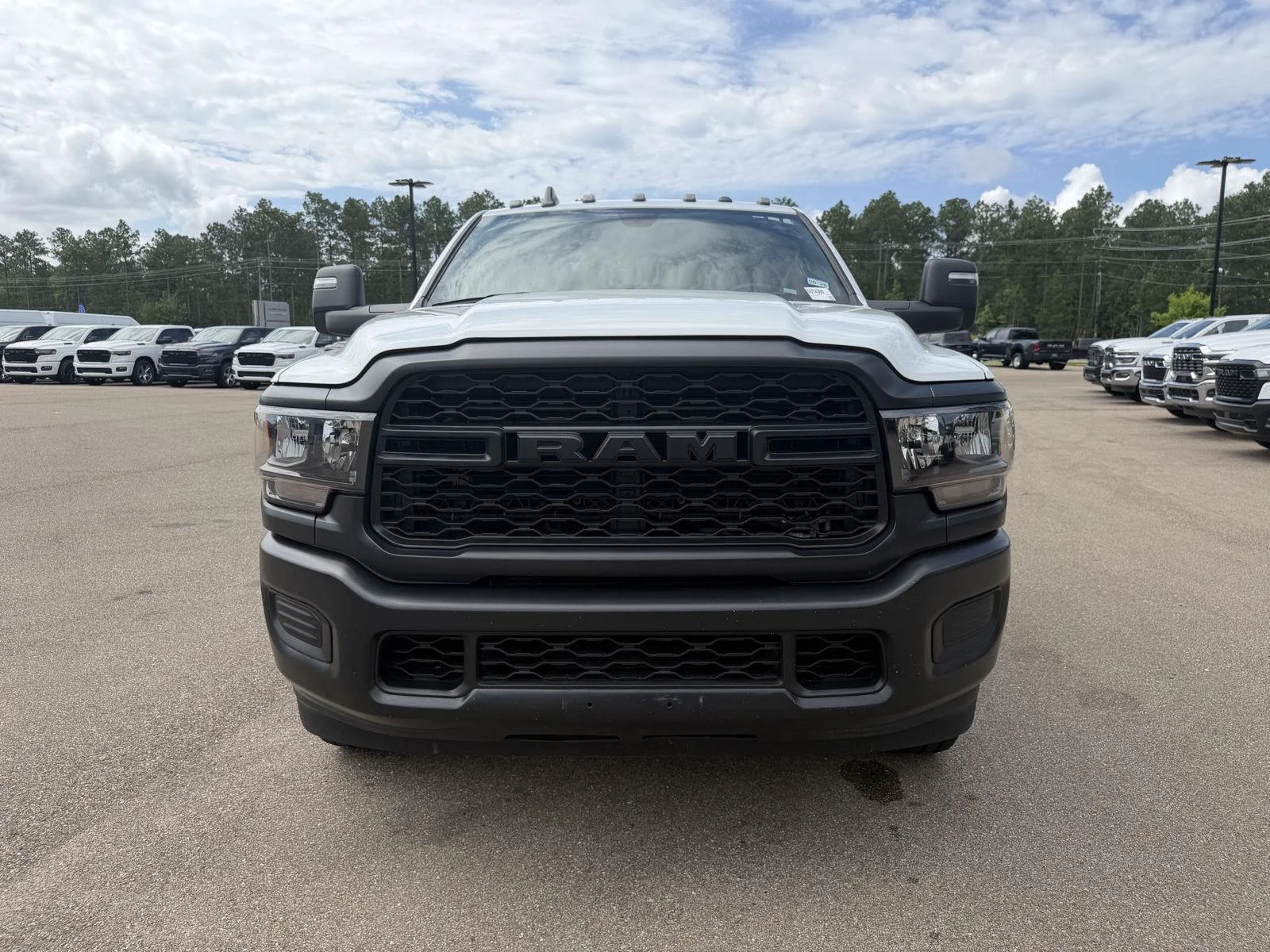 Used 2024 Bright White Clearcoat Ram Tradesman image 2