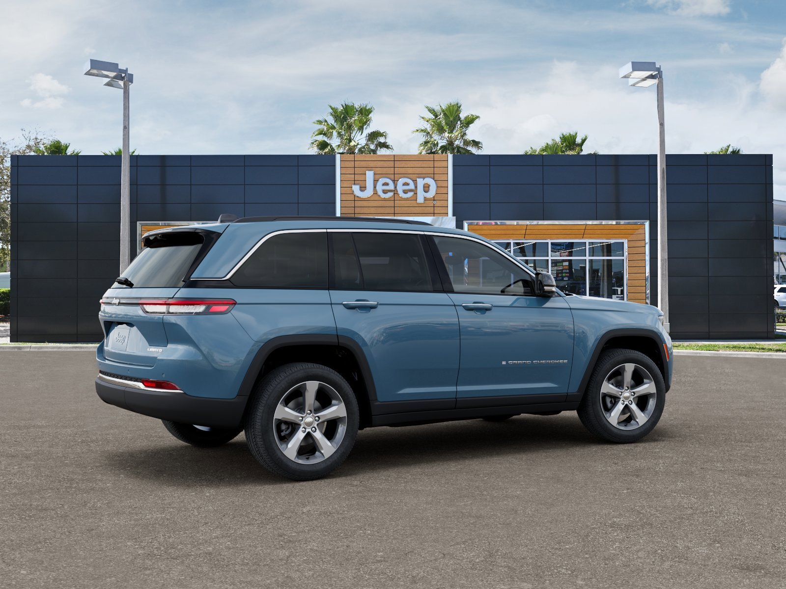 New 2026 Steel Blue Jeep Limited image 4