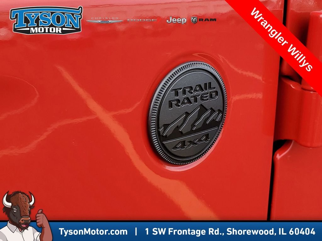 New 2026 Firecracker Red Clearcoat Jeep Willys image 6