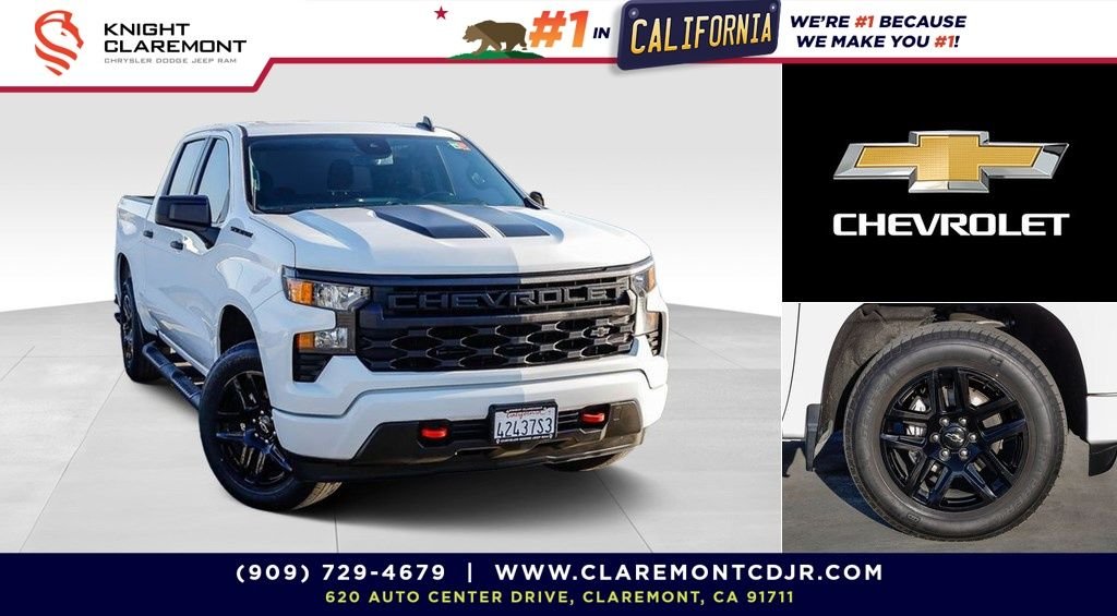 Used 2023 Summit White Chevrolet Custom image 1
