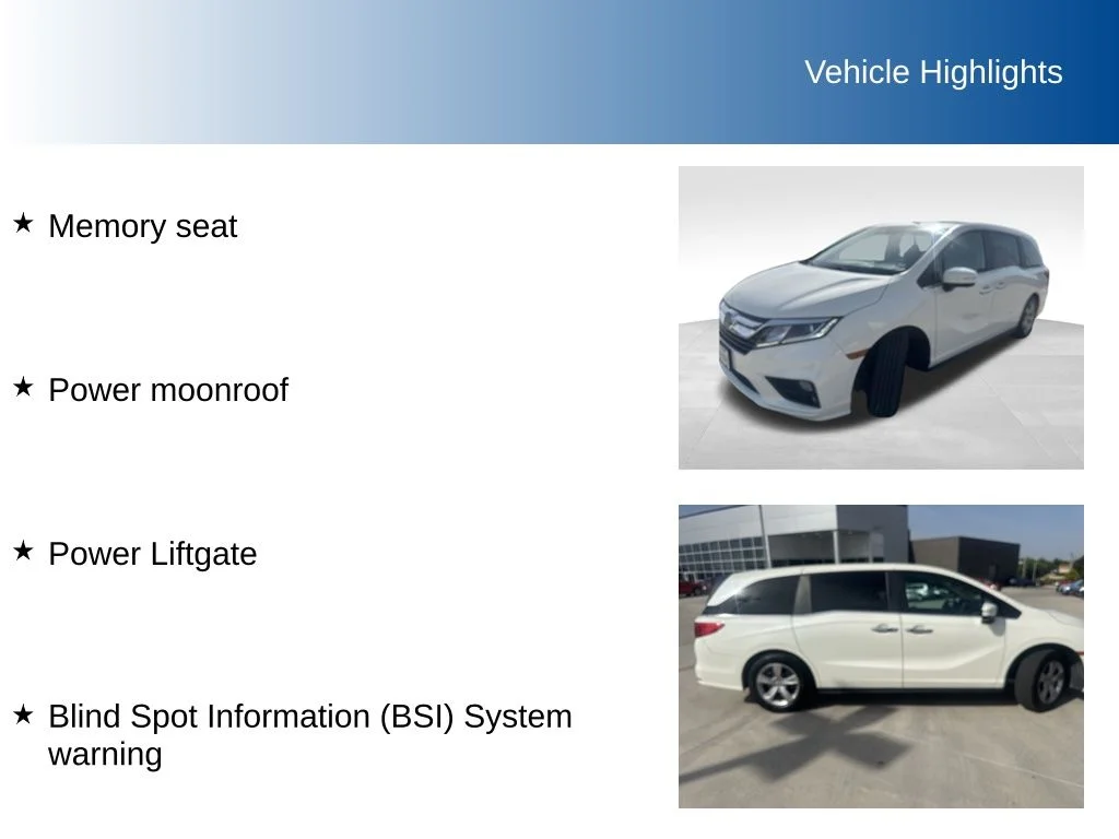 Used 2019 White Honda EX-L image 5