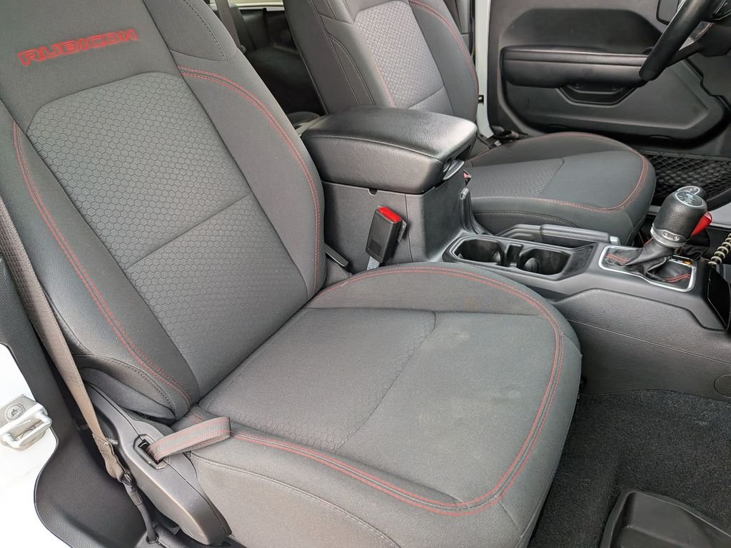 Used 2021 Bright White Clearcoat Jeep Rubicon image 29
