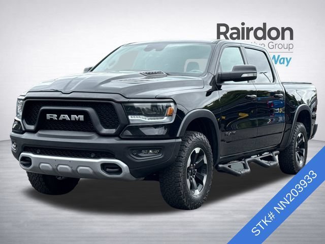 Used 2022 Diamond Black Crystal Pearlcoat Ram Rebel image 3