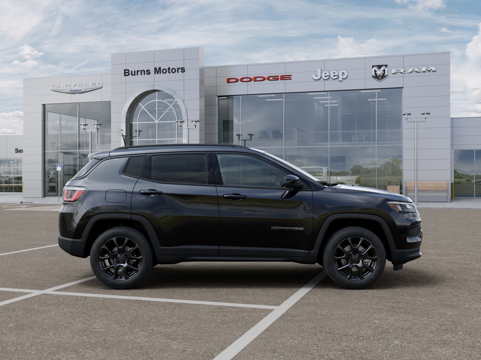 New 2026 Diamond Black Crystal Pearlcoat Jeep Latitude Altitude image 21