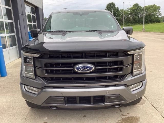 Certified Used 2022 Gray Metallic Ford Lariat image 3