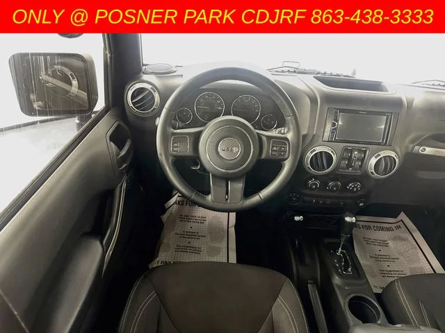 Used 2017 Black Jeep Unlimited Sahara image 19