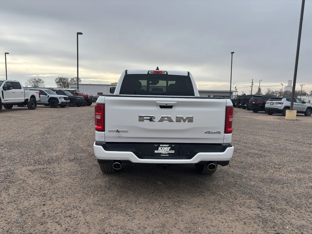 New 2026 Bright White Clear-Coat Exterior Paint RAM Lone Star image 6