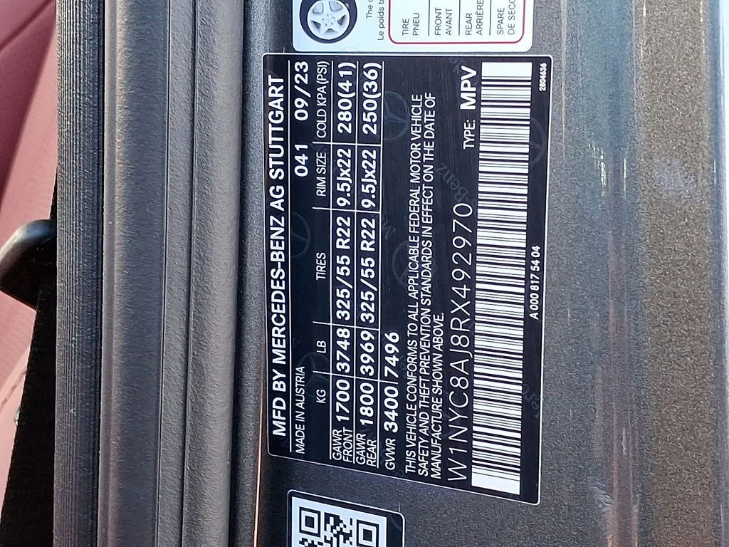 Used 2024 Gray Mercedes-Benz G 63 4x4 (Squared) image 27