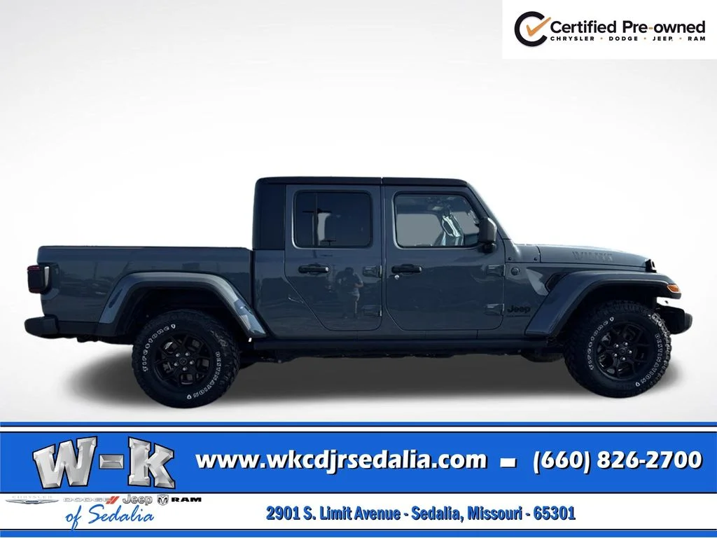 Certified Used 2025 Gray Jeep Willys image 7